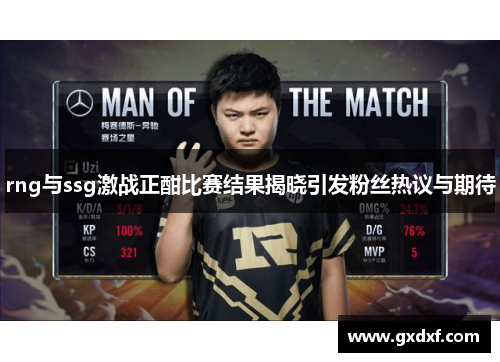 rng与ssg激战正酣比赛结果揭晓引发粉丝热议与期待